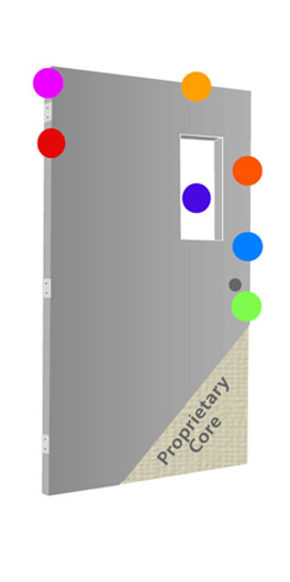 DCI Hollow Metal on Demand | Stainless Steel Doors | Temperature Rise Core Doors