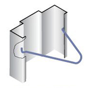 DCI Hollow Metal on Demand | Anchors | A6 Alternate Masonry Steel Anchor
