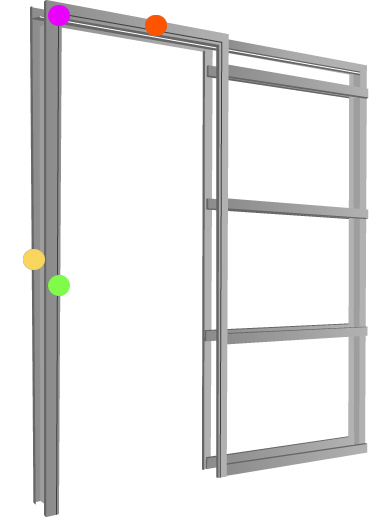 DCI Hollow Metal on Demand | Hollow Metal Frames | Pocket Slider Frames