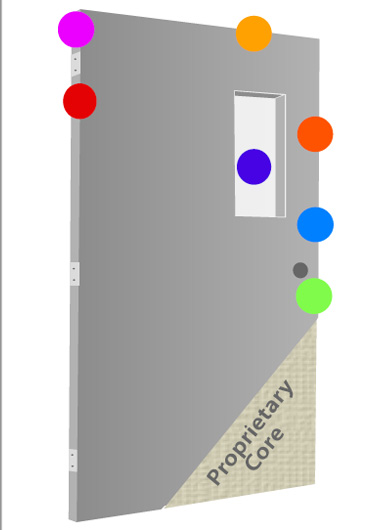 DCI Hollow Metal on Demand | Stainless Steel Doors | Sound Transmission Control (STC) Doors